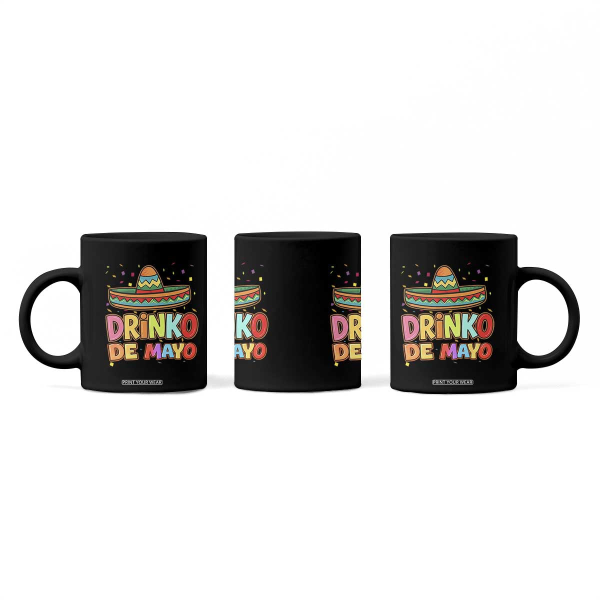 Funny Cinco De Mayo Day Drinking Fiesta Party Coffee Mug Drinko De Mayo TS12 Print Your Wear