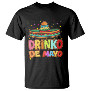 Funny Cinco De Mayo Day Drinking Fiesta Party T Shirt Drinko De Mayo TS12 Black Print Your Wear