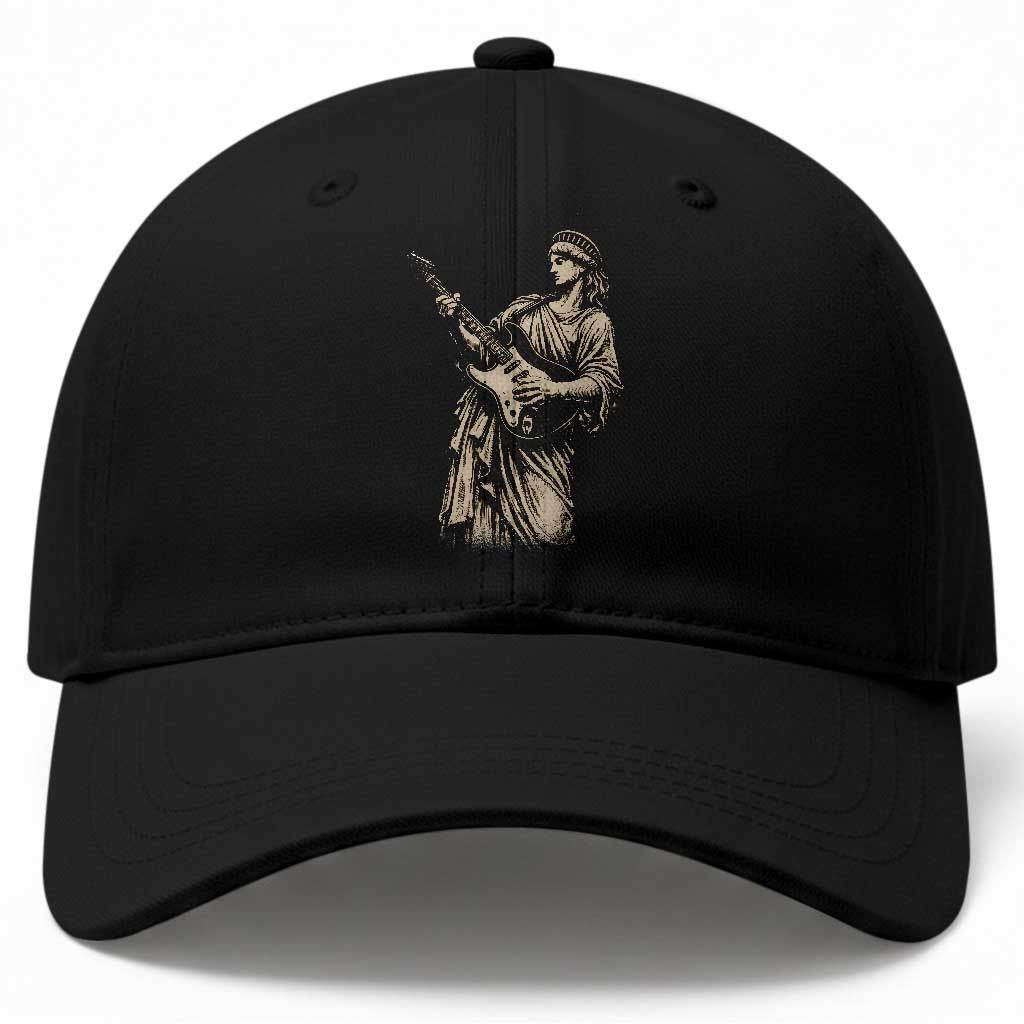 4th Of July Rock N Roll Baseball Cap Funny Statue Of Liberty Playing Guitar TS12 Print Your Wear
