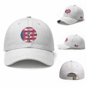 USA 250th Anniversary Baseball Baseball Cap Patriotic Athlete Gift TS12 Baseball Cap Universal Fit White Print Your Wear
