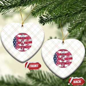 USA 250th Anniversary Baseball Ceramic Ornament Patriotic Athlete Gift TS12 Print Your Wear