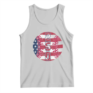 USA 250th Anniversary Baseball Tank Top Patriotic Athlete Gift TS12 Ash Print Your Wear