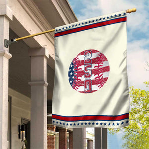 USA 250th Anniversary Baseball Patriotic Garden Flag Athlete Gift TS12 Modern Beige Red Print Your Wear