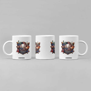 USA 250 Years Of Freedom Baseball Graphic Coffee Mug TS12 Print Your Wear