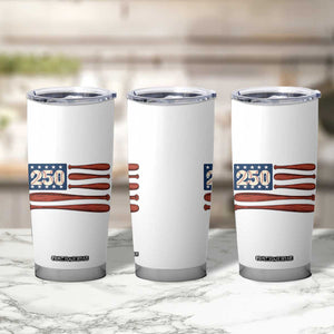 USA Flag Baseball Tumbler Cup 250th Anniversary Sports Gift TS12 Print Your Wear
