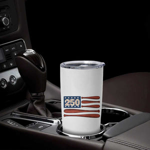 USA Flag Baseball Tumbler Cup 250th Anniversary Sports Gift TS12 Print Your Wear