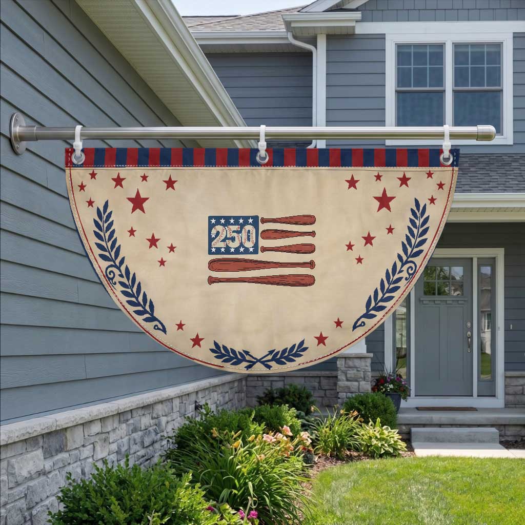 USA Flag Baseball Patriotic Fan Flag USA 250th Anniversary Gift TS12 2pcs pack Laurel Tan Print Your Wear