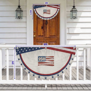 USA Flag Baseball Patriotic Fan Flag USA 250th Anniversary Gift TS12 Print Your Wear
