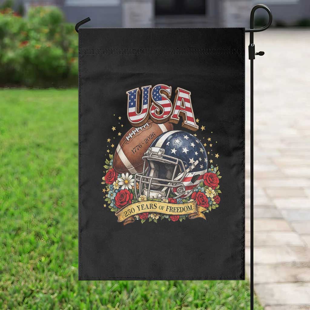 Patriotic Floral Baseball Garden Flag USA 250th Anniversary Gift TS12 Print Your Wear