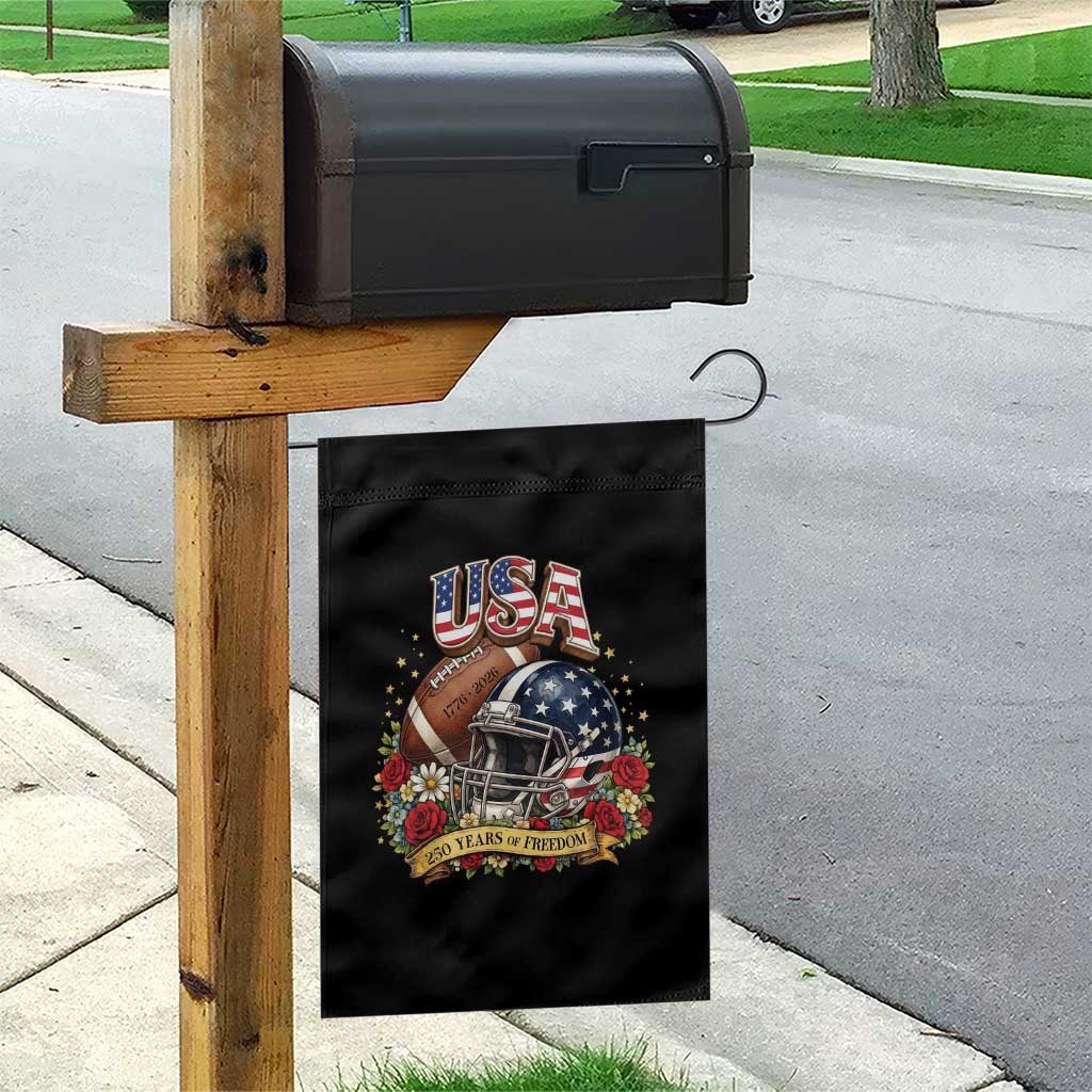 Patriotic Floral Baseball Garden Flag USA 250th Anniversary Gift TS12 Print Your Wear