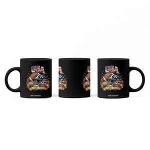 Patriotic Floral Baseball Coffee Mug USA 250th Anniversary Gift TS12 Print Your Wear