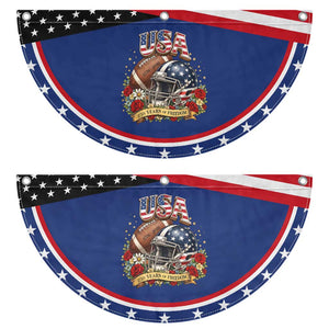 Floral Baseball Graphic Patriotic Fan Flag USA 250th Anniversary Gift TS12 2pcs pack Classic Navy Print Your Wear