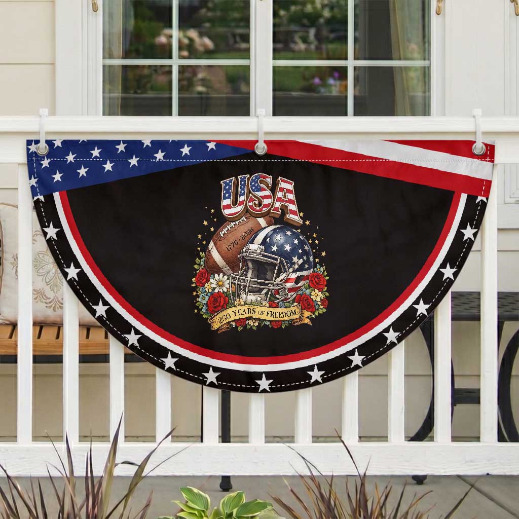 Floral Baseball Graphic Patriotic Fan Flag USA 250th Anniversary Gift TS12 2pcs pack Classic Black Print Your Wear