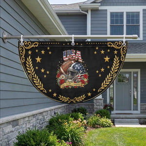 Floral Baseball Graphic Patriotic Fan Flag USA 250th Anniversary Gift TS12 2pcs pack Vintage Black Print Your Wear