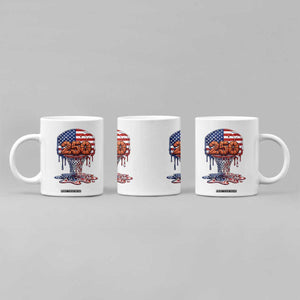 Patriotic Basketball Drip Coffee Mug USA 250th Anniversary Gift TS12 Print Your Wear