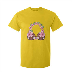 Hibiscus Flower Coconut Bra T Shirt For Kid Tropical Summer Graphic TS12 Daisy Print Your Wear