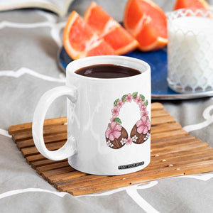 Hibiscus Flower Coconut Bra Coffee Mug Tropical Summer Graphic TS12 Print Your Wear