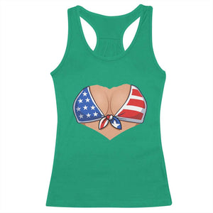 American Flag Bikini Racerback Tank Top Patriotic Summer Vacation Gift TS12 Irish Green Print Your Wear