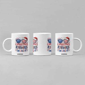 Patriotic USA Sunglasses Christmas In July Graphic Coffee Mug TS12 Print Your Wear