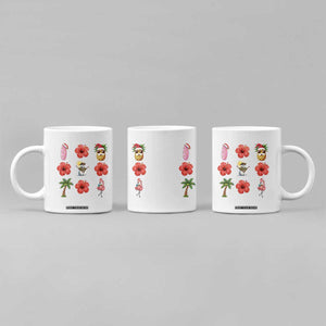 Christmas In July Coffee Mug Tropical Summer Beach Party Graphic TS12 Print Your Wear