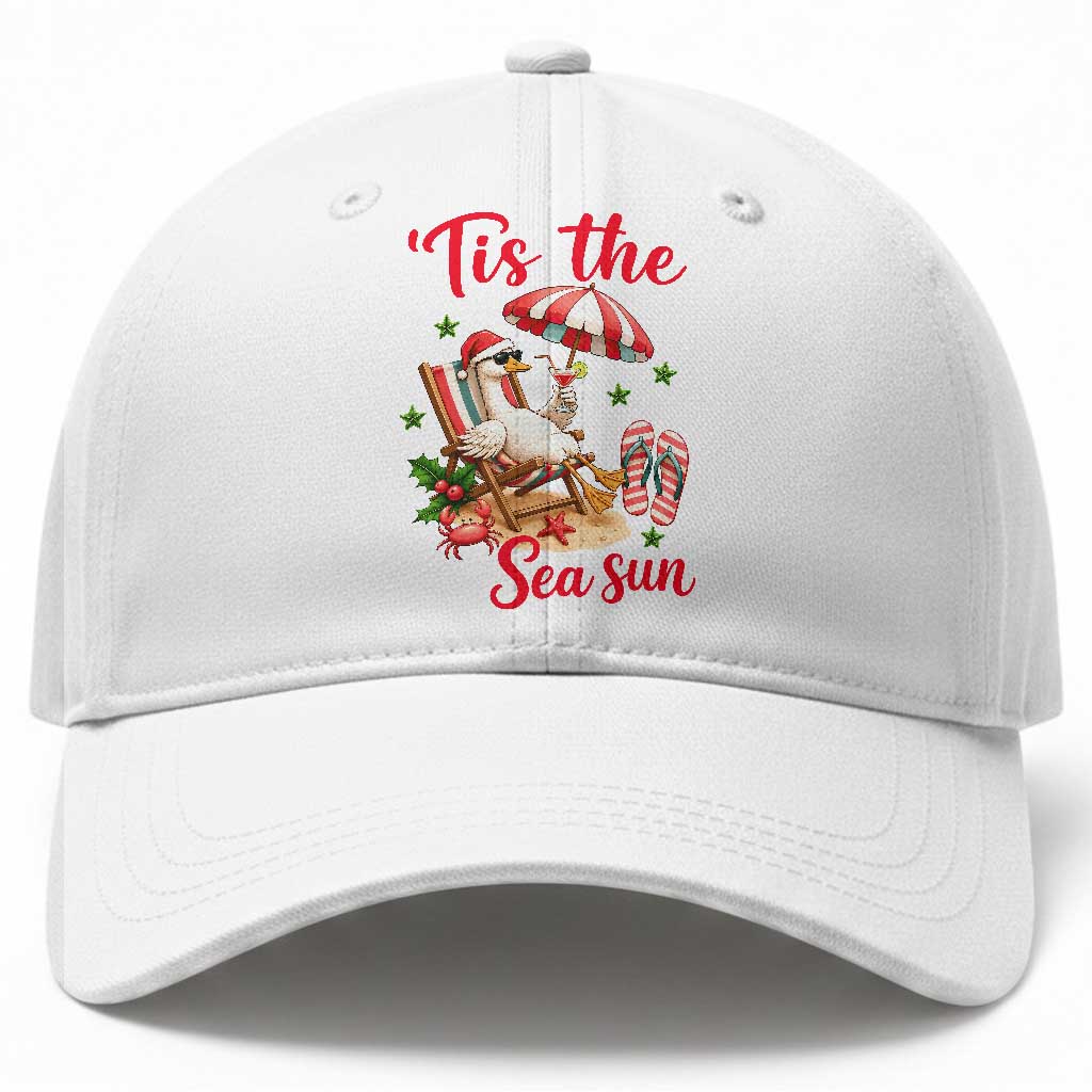 Funny Christmas In July Goose Baseball Cap Tropical Summer Beach Party TS12 Print Your Wear