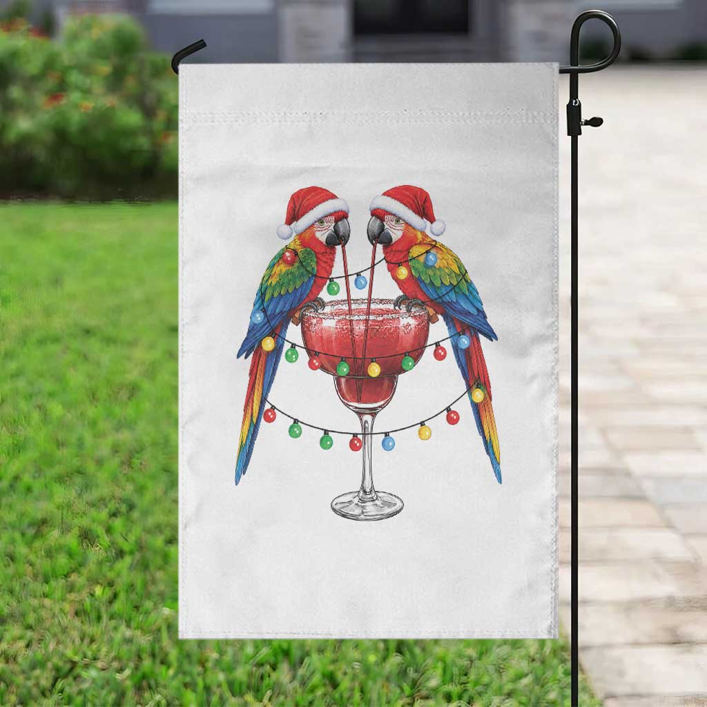 Christmas In July Parrots Garden Flag Summer Beach Party Gift TS12 Print Your Wear
