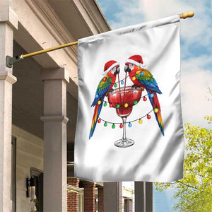 Christmas In July Parrots Garden Flag Summer Beach Party Gift TS12 Print Your Wear