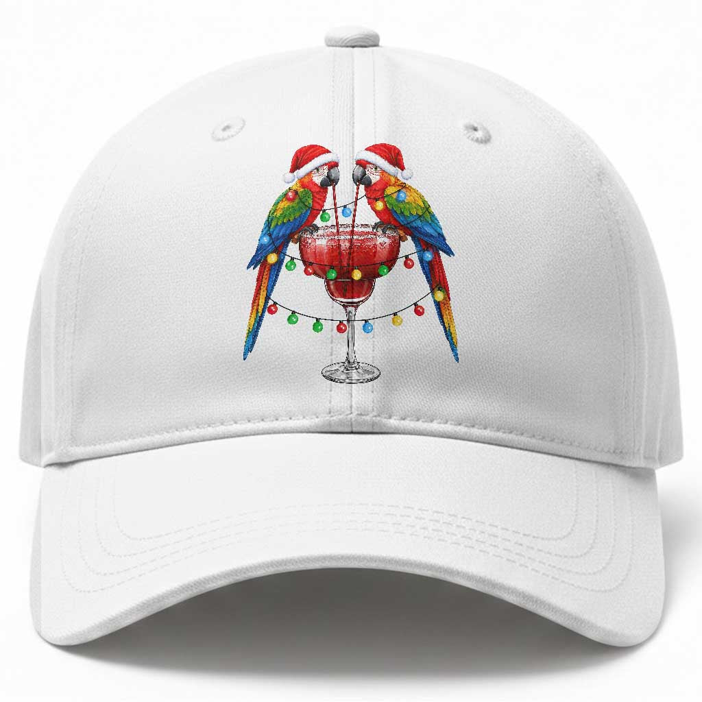 Christmas In July Parrots Baseball Cap Summer Beach Party Gift TS12 Print Your Wear