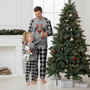 Christmas In July Parrots Plaid Pajama Set Summer Beach Party Gift TS12 White Plaid Print Your Wear