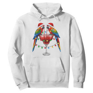Christmas In July Parrots Hoodie Summer Beach Party Gift TS12 White Print Your Wear