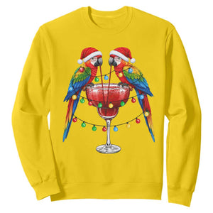 Christmas In July Parrots Sweatshirt Summer Beach Party Gift TS12 Daisy Print Your Wear