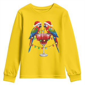 Christmas In July Parrots Youth Sweatshirt Summer Beach Party Gift TS12 Daisy Print Your Wear