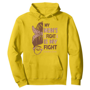 Endometrial Cancer Support Hoodie My Moms Fight My Fight TS12 Daisy Print Your Wear