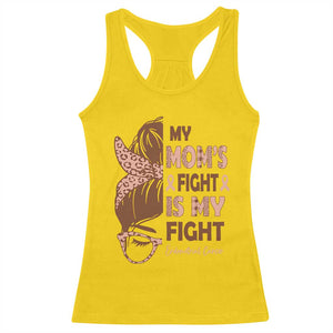 Endometrial Cancer Support Racerback Tank Top My Moms Fight My Fight TS12 Daisy Print Your Wear