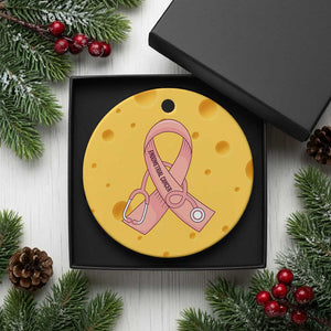 Endometrial Cancer Healthcare Warrior Ceramic Ornament Peach Stethoscope Nurse TS12 1pc Yellow Cheese Print Your Wear