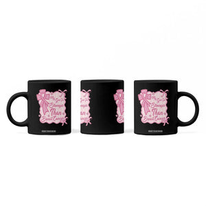 My God Is Stronger Than Breast Cancer Coffee Mug Christian Support Gift TS12 Print Your Wear