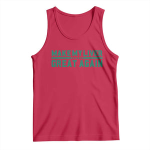 Make My Liver Great Again Tank Top Liver Cancer Support Gift TS12 Red Print Your Wear