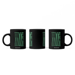 Strike Out Bile Duct Cancer Coffee Mug Baseball American Flag Hope Gift TS12 Print Your Wear