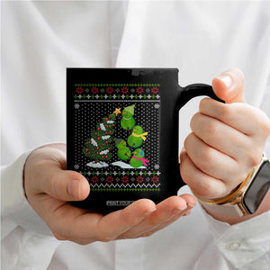 Christmas Snowman Squad Coffee Mug Funny Holiday Snowmen With Xmas Tree TS12 Print Your Wear