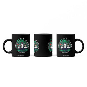 Christmas Snowman Coffee Mug Chillin With My Snowmies Cute Winter TS12 Print Your Wear
