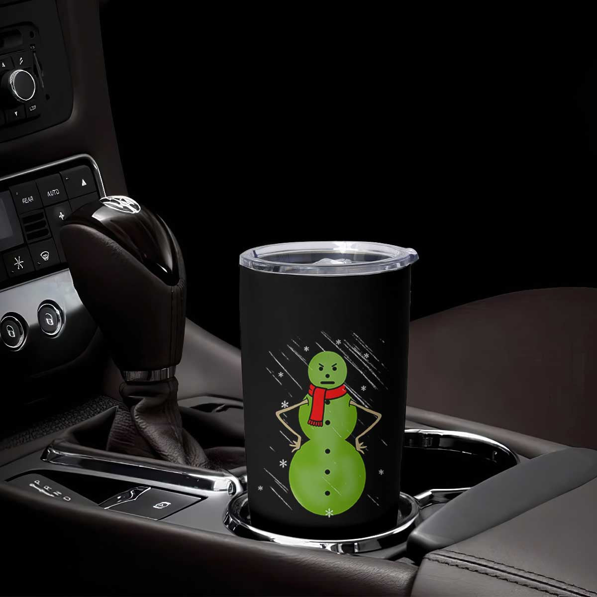 Christmas Snowman Tumbler Cup Funny Angry Snowmen TS12 Print Your Wear