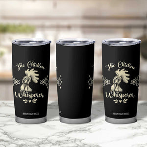 Funny Chicken Lover Gift Tumbler Cup The Chicken Whisperer TS12 Print Your Wear