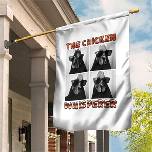 Funny Farm Animal Gift Garden Flag The Chicken Whisperer TS12 Print Your Wear