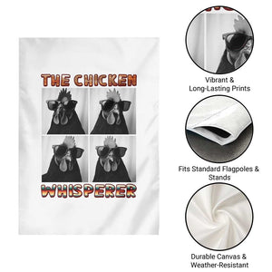 Funny Farm Animal Gift Garden Flag The Chicken Whisperer TS12 Print Your Wear