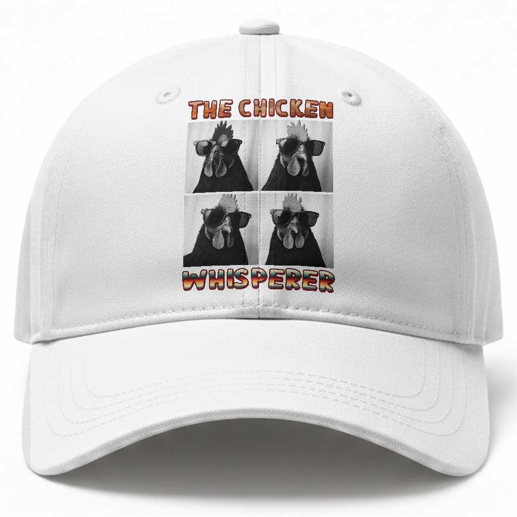 Funny Farm Animal Gift Baseball Cap The Chicken Whisperer TS12 Print Your Wear