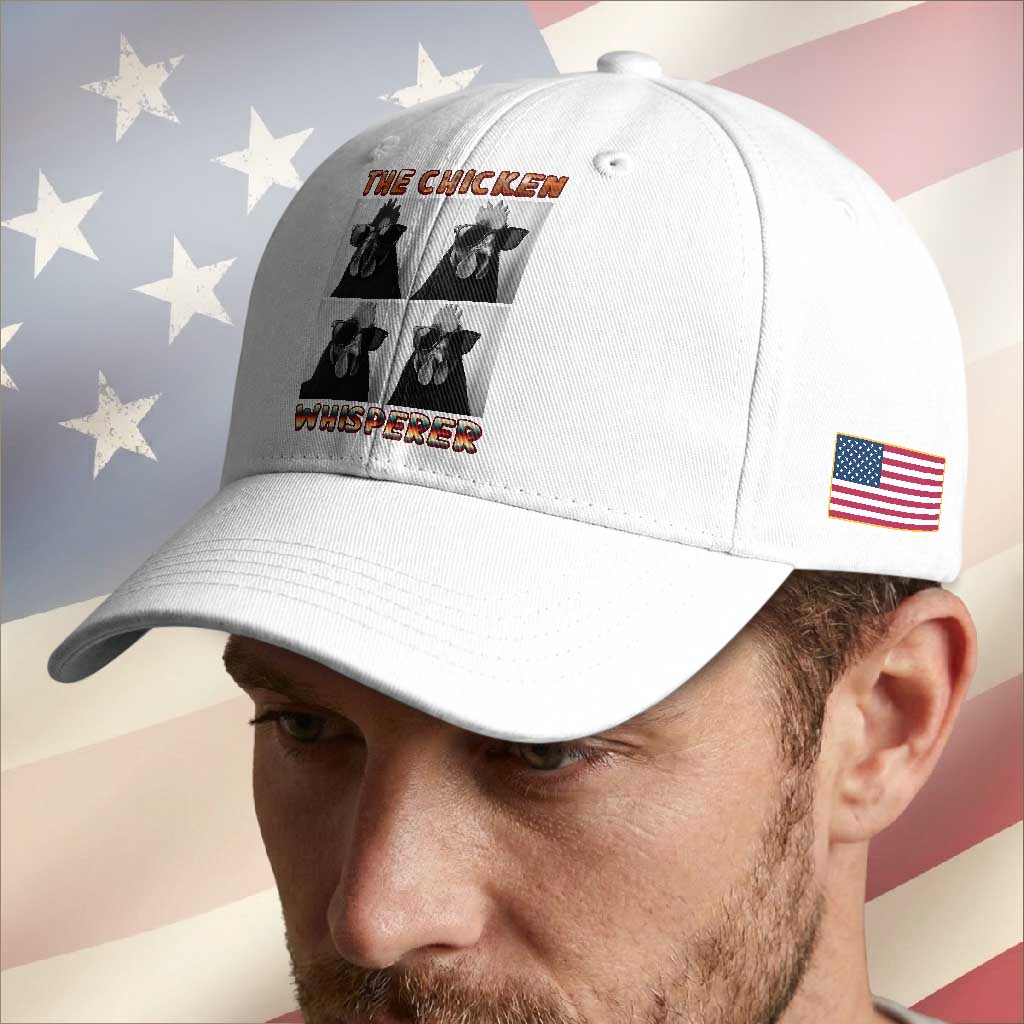 Funny Farm Animal Gift Baseball Cap The Chicken Whisperer TS12 Print Your Wear
