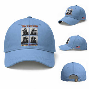 Funny Farm Animal Gift Baseball Cap The Chicken Whisperer TS12 Baseball Cap Universal Fit Light Blue Print Your Wear
