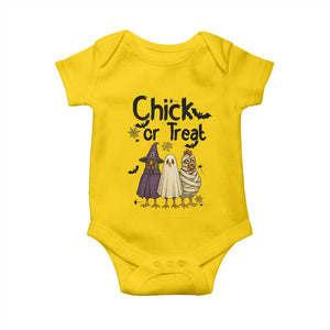 Funny Halloween Chicken Baby Onesie Chick Or Treat Spooky Gift TS12 Daisy Print Your Wear