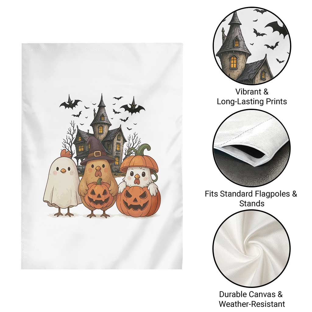 Halloween Chicken Cosplay Garden Flag Funny Farm Life Gift TS12 Print Your Wear