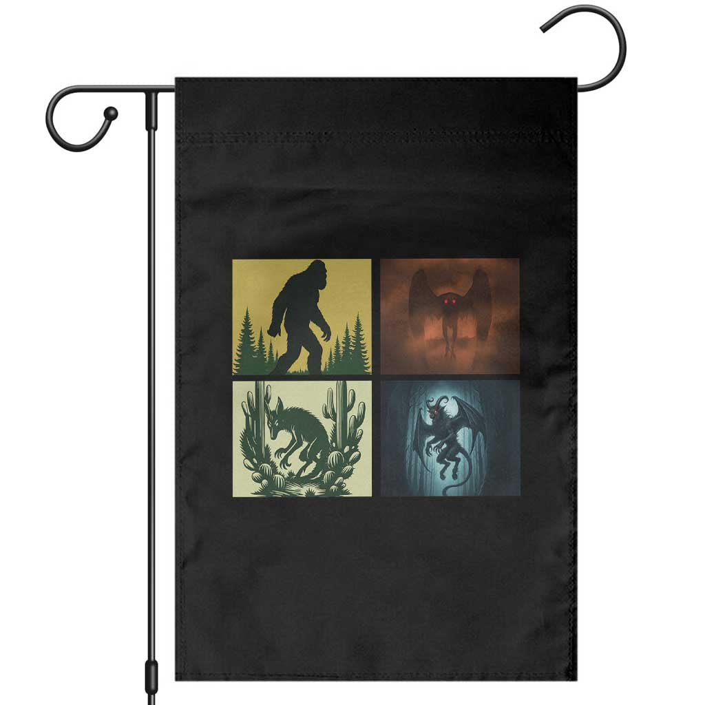 Mothman Bigfoot Chupacabra Jersey Devil Garden Flag Cryptid Legends Gift TS12 Black Print Your Wear